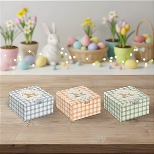 Caixa Divertida para 6 Brigadeiros - Lovely Garden - 12x8x3,5cm - 10 unidades - Cromus - Rizzo