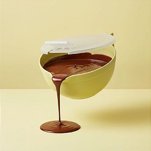 Panelinha Derretedeira com Tampa - Max Multiuso - Amarelo Candy - 1,5L  - 1 unidade - BlueStar - Rizzo