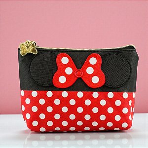 Mini Necessaire - Minnie Mouse - Clássica -  13x16cm - Disney Original - 1 unidade - Rizzo