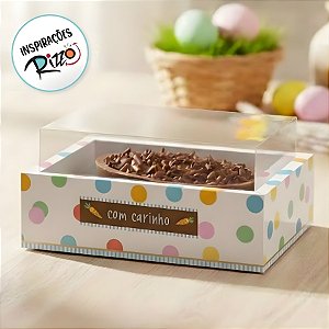 Caixa para Meio Ovo de 500g - Jump - 1 unidade - Cromus - Rizzo