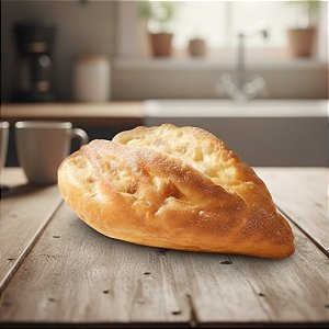 Pão Ovalado Fake para Decoração - 22cm - 1 unidade - Rizzo