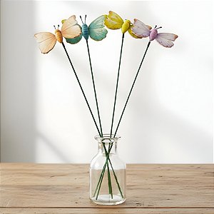 Pick Decorativo de Páscoa - Ovos Coloridos - 24cm - 12 unidades - Rizzo