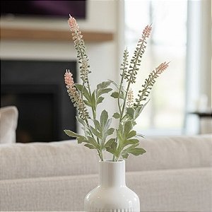 Haste Decorativa - Flor Lavanda Rosa - 71cm - 1 unidade - Rizzo