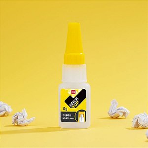 Super Cola Liquída Multiuso Secagem Instantânea - Stick Up - 10g - Caixa - 24 unidades - Deli - Rizzo