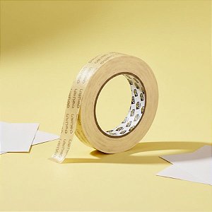 Fita Dupla Face de Montagem Espuma EVA - 3kg a cada 10cm - 24mm x 4,57m - 1 unidade - Deli - Rizzo