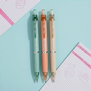 Lapiseira Linfini Triângular com Borracha e Mina de Grafite - Soft Grip - Sortido - Ponta 0.7mm - Caixa - 36 unidades -