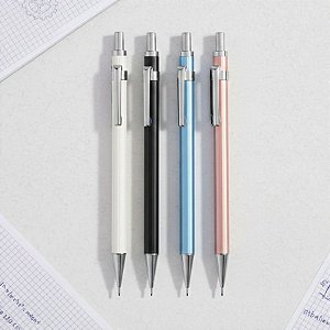 Lapiseira com Clipe de Metal - Ponta 0.5mm - Sortido - Caixa - 36 unidades - Deli - Rizzo