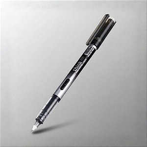 Caneta Roller Pen - Ponta Agulha 0,5mm Preto - Caixa - 12 unidades - Deli - Rizzo