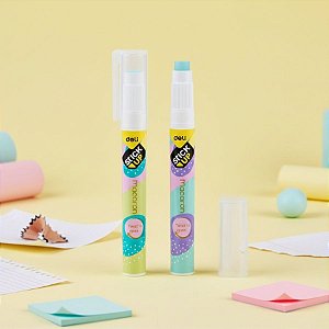 Cola Bastão Stick Macarrons - 2,2g - Caixa - 24 unidades - Deli - Rizzo