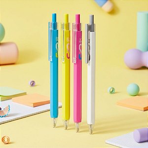 Lapiseira 0.7mm Sextavada Scribe com Borracha - Sortido - Caixa - 36 unidades - Deli - Rizzo