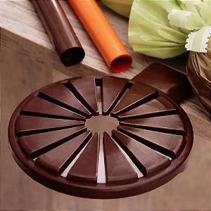 Embala Ovo - Marrom - 18x18cm - 1 unidade - Piffer - Rizzo