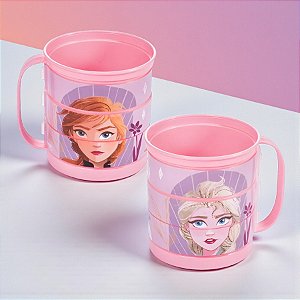Caneca Divertida Frozen - 360ml - Disney Original - 1 unidade - Plasútil - Rizzo