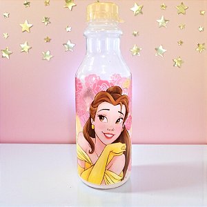 Garrafa Retrô - Bela - 500ml - Disney Original - 1 unidade - Plasútil - Rizzo
