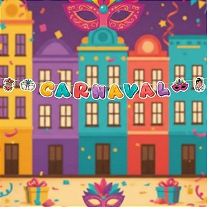 Faixa Decorativa - Carnaval - 150x14,5cm - 1 unidade - Regina - Rizzo