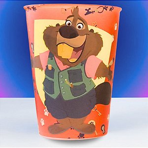 Copo de Plástico Zootopia - Nibals - 320ml - Disney Original - 1 unidade - Plasútil - Rizzo