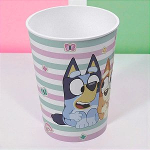 Copo de Plástico Bluey - Bingo - 280ml - 1 unidade - Plasútil - Rizzo
