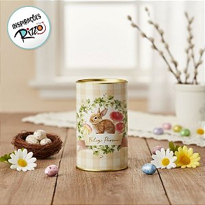 Lata Rígida Para Ovos de 250g - Breeze Bege - 9x16cm - 1 unidade - Cromus - Rizzo