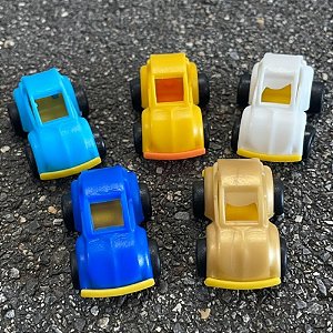 Mini Brinquedo Fusquinha - Sortido - 3,5cm - 5 unidades - Rizzo