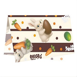 Papel de Seda - 50x70cm - Coelho Brulée - 10 unidades - Rizzo