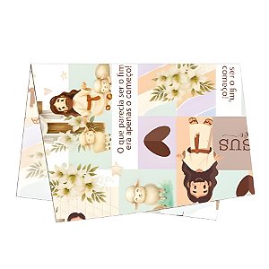 Papel de Seda - 50x70cm - Páscoa Cristã - 10 unidades - Rizzo