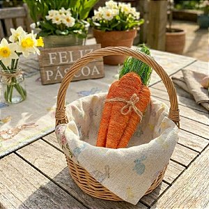 Cenouras Decorativas - 25,5cm - 1 unidade - Rizzo