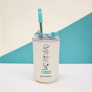 Copo Térmico Viagem Neo - Snoopy - 300ml - 1 unidade - Zona Criativa - Rizzo