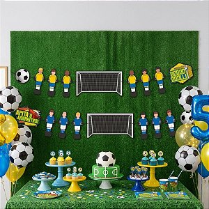 Faixa Decorativa - Pebolim - Copa do Mundo - 110x19cm - 1 unidade - Regina - Rizzo