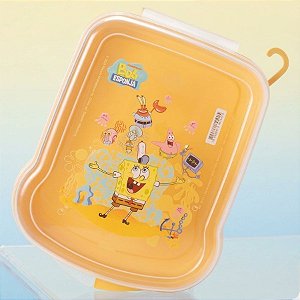 Sanduicheira / Porta Frios - Bob Esponja - 15cm - 1 unidade - Plasútil - Rizzo
