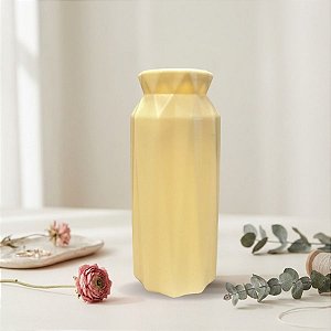 Vaso Decorativo - Glam - Bege - 15,5cm - 1 unidade - Rizzo