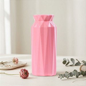 Vaso Decorativo - Glam - Rosa - 15,5cm - 1 unidade - Rizzo