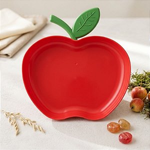 Bandeja Decorativa - Maçã - 19,5cm - 1 unidade - Rizzo