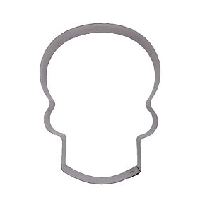 Cortador Caveira 1 G Ref. 238 RR Cortadores Rizzo Confeitaria