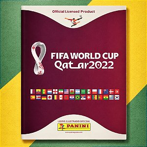 Álbum de Figurinhas Colecionável Copa do Mundo 2022 - Panini Original - Rizzo