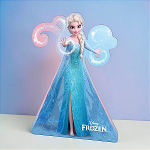 Decoração de Mesa - Elsa - Frozen - 30cm - Disney Original - 1 unidade - Regina - Rizzo