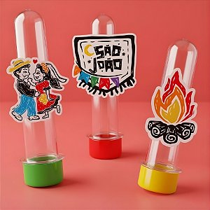 Mini Personagens Decorativos - Cordel de São João - 5x8cm - 12 unidades - Regina - Rizzo