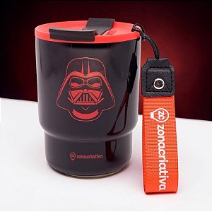 Copo Térmico To Go - Darth Vader - Star Wars - 400ml - Disney Original - 1 unidade - Zonacriativa - Rizzo