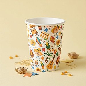 Copo de Papel -  Festa Junina - 8cm - 10 unidades - Rizzo