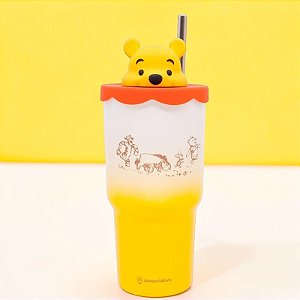 Copo Térmico Topper - Ursinho Pooh - 600ml - Disney Original - 1 unidade - Zonacriativa - Rizzo
