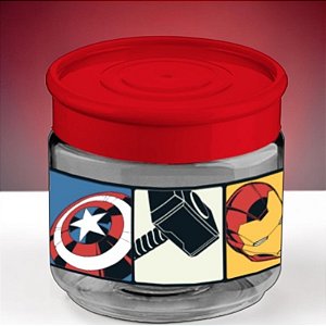 Pote de Plástico Organizador - Vingadores - 160ml - 1 unidade - Disney Original - Rizzo