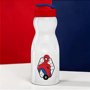 Garrafa de Plástico - Homem Aranha - Incolor - 1l - 1 unidade - Disney Original - Rizzo