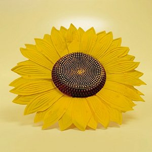 Enfeite Decorativo de Papel - Girassol - 40x40cm - 1 unidade - Rizzo