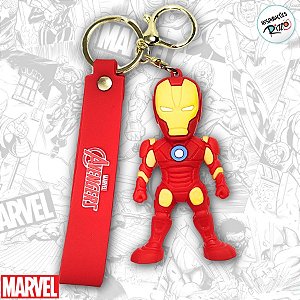 Chaveiro 3D Homem de Ferro - Vingadores - 8cm - 1 unidade - Disney Original - Rizzo