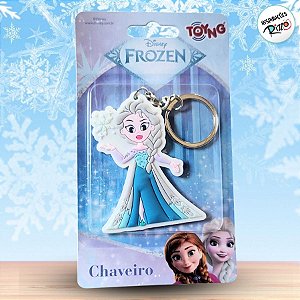 Chaveiro Emborrachado Elsa - Frozen  - 7cm - 1 unidade - Disney Original - Rizzo
