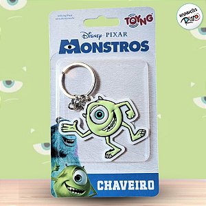 Chaveiro Emborrachado Mike Wazowski - Monstros S.A - 6cm - 1 unidade - Disney Original - Rizzo