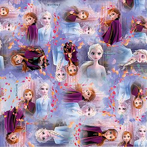 Folha para Ovos de Páscoa Frozen Folhas de Outono 69x89cm - 25 unidades - Disney Original - Rizzo