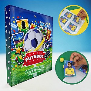 Fichário para Figurinhas Copa do Mundo Brasil - 1 unidade - Dac Art - Rizzo