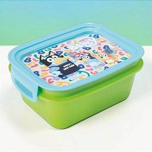 Marmita Hermética com Divisória - Bluey - 630ml - Sortida - 1 unidade - Plasútil - Rizzo