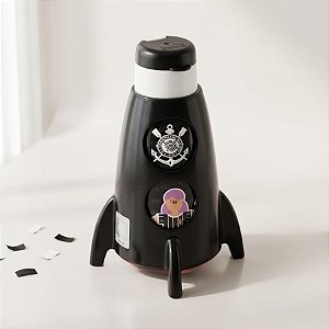 Garrafa Foguete - Corinthians - 320mL - 1 unidade - Plasútil - Rizzo