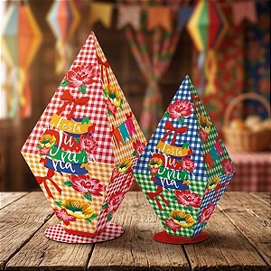 Silhueta 3D Balão de Festa Junina - Xodó - 2 unidades - Cromus - Rizzo