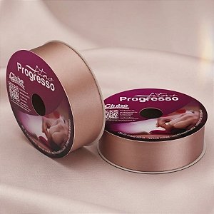Fita de Cetim 38mm x 50m - Rosa Velho - CF009 Cor 1143 - Rolo 50m - 1 unidade - Progresso - Rizzo